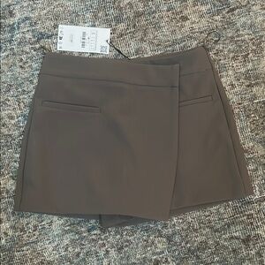 Elegant Brown Zara Skort